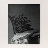 トライバルウィングス落ちたエンジェルレッド ジグソーパズル (縦)