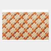 トライバルウィーブアーティストリーモジャ抱き枕スモール ラッピングペーパーシート (正面3)