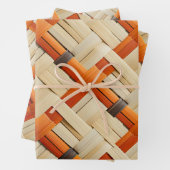 トライバルウィーブアーティストリーモジャ抱き枕スモール ラッピングペーパーシート (インサイチュ)