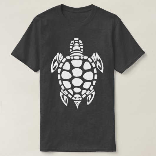 トライバルウミガメ1 Tシャツ (デザイン正面)