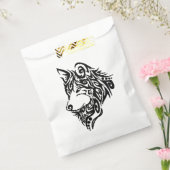 トライバルウルフありがとう フェイバーバッグ (封をした状態)