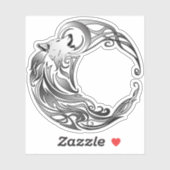 トライバルウルフ – シェーディング シール (シート)