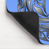 トライバルウルフ – シェーディング マウスパッド (コーナー)