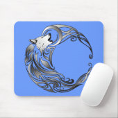 トライバルウルフ – シェーディング マウスパッド (マウス)