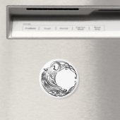 トライバルウルフ – シェーディング マグネット (インサイチュ (食洗機))