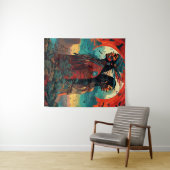 トライバルエッセンスアート タペストリー (インサイチュ(横))