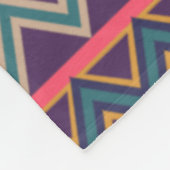 トライバルエナジーブランケットはっきりした- & Cozy Boho Vibes フリースブランケット (角)