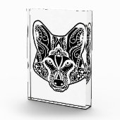 トライバルオオカミ フォトブロック (右)