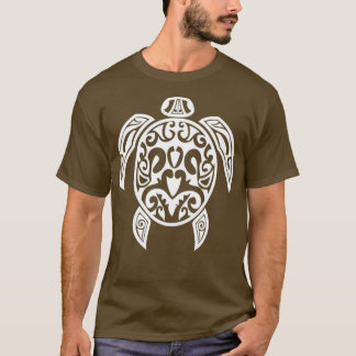 トライバルカメデザイン Tシャツ