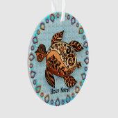 トライバルカメ オーナメント (正面)