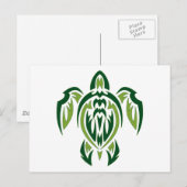 トライバルカメ ポストカード (正面/裏面)