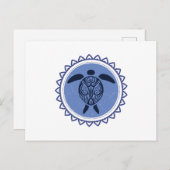 トライバルカメ ポストカード (正面/裏面)