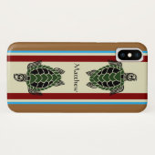 トライバルカメ Case-Mate iPhoneケース (裏面(横))