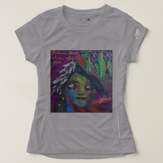 トライバルガールティー Tシャツ (デザイン正面)