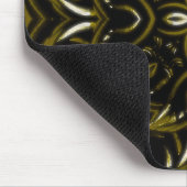 トライバルクアトーフォイルのジャングルコーズ幻想的なフローラ マウスパッド (コーナー)