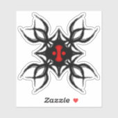 トライバルクラゲ シール (シート)