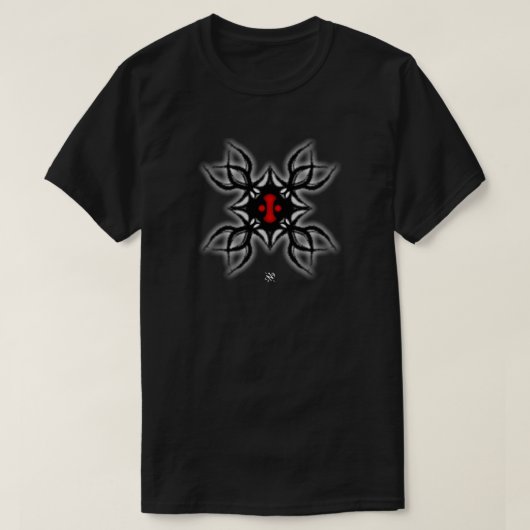 トライバルクラゲ Tシャツ (デザイン正面)