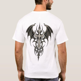 トライバルクロスエンブレム Tシャツ