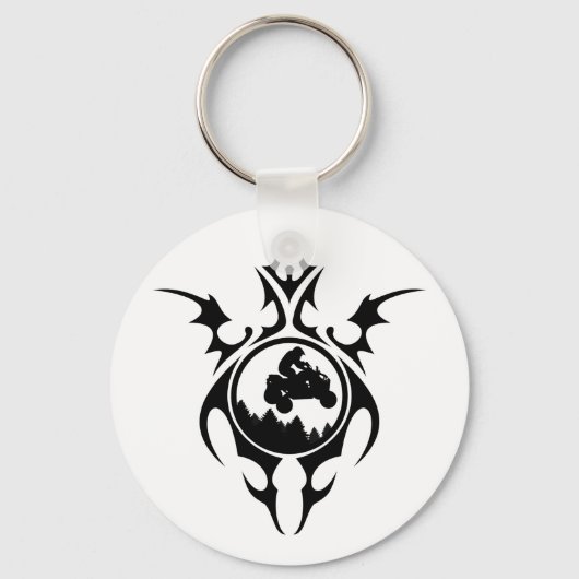 トライバルクワッド キーホルダー (正面)