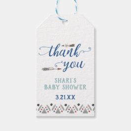 トライバルサンキューメッセージカード ギフトタグ