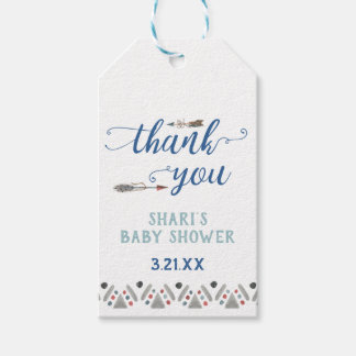 トライバルサンキューメッセージカード ギフトタグ