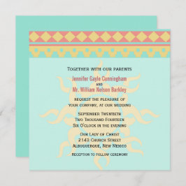 トライバルサンサウスウエス結婚式招待状 招待状