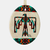 トライバルサンダーバードセラミックオーナメント セラミックオーナメント (右)