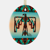 トライバルサンダーバードセラミックオーナメント セラミックオーナメント (右)