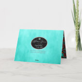 トライバルサンダーバードホリデーカード シーズンカード (裏面)