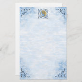 トライバルサンド&ウォーター陰陽 便箋 (正面/裏面)