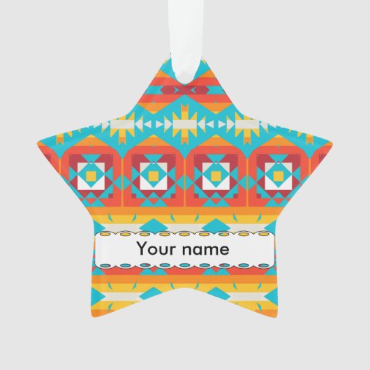 トライバルシェイプの行 オーナメント (正面)