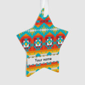 トライバルシェイプの行 オーナメント (正面)