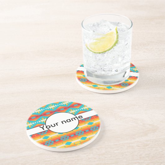 トライバルシェイプの行 コースター (側面)