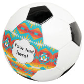 トライバルシェイプの行 サッカーボール (3/4)