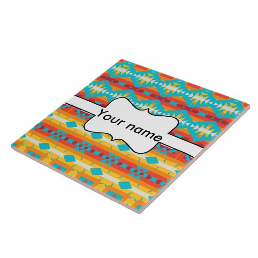 トライバルシェイプの行 タイル (側面)