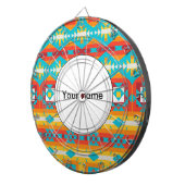 トライバルシェイプの行 ダーツボード (正面右)