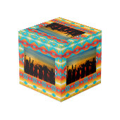 トライバルシェイプの行 フォトキューブ (裏面アングル)