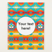 トライバルシェイプの行 プランナー手帳 (正面)