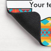 トライバルシェイプの行 マウスパッド (コーナー)