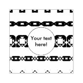 トライバルシェイプの行 ラバースタンプ (インプリント)