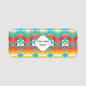 トライバルシェイプの行 名札 (正面)