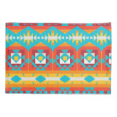 トライバルシェイプの行 枕カバー (裏面)