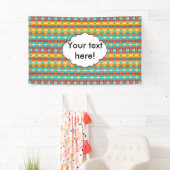 トライバルシェイプの行 横断幕 (インサイチュ)