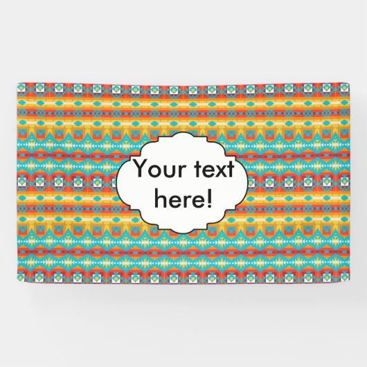 トライバルシェイプの行 横断幕 (横)