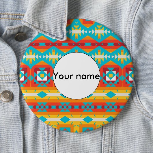 トライバルシェイプの行 缶バッジ (インサイチュ)