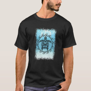 トライバルシータートルマオリサン海 Tシャツ
