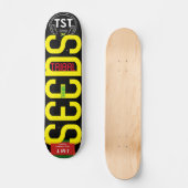 トライバルシード　JMT ジャマイカ 7 3/4" スケートボードデッキ (正面)
