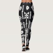 トライバルジオメトリックスタイリッシュス：シームレスな背景。 レギンス (裏面)