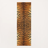 トライバルジャングル動物の毛皮タイガープリント ヨガマット (正面)