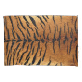 トライバルジャングル動物の毛皮タイガープリント 枕カバー (正面左)